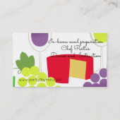 Carte de visite de restauration de chef (Dos)