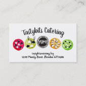 Carte de visite de restauration de chef (Devant)