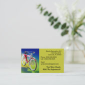 Carte de visite de restauration de style de club (Debout devant)