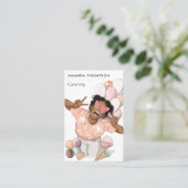 Carte de visite de restauration d'événements Whims (Debout devant)