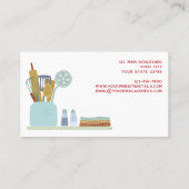 Carte de visite de restauration rétro (Dos)