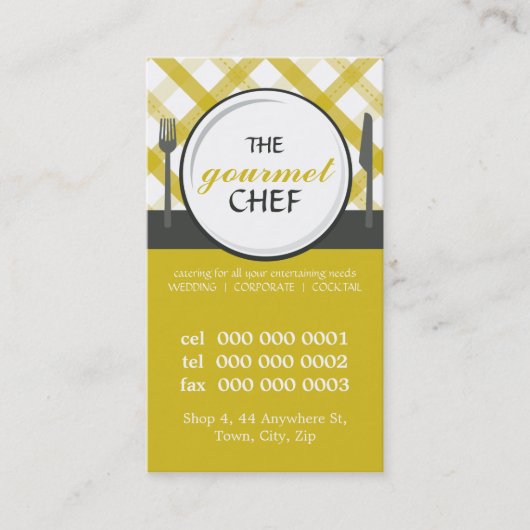 CARTE DE VISITE DE RESTAURATION :: table 10P (Devant)