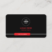 Carte de visite de retouche photo (Dos)