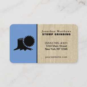 Carte de visite de retrait de la broyage de la tig