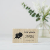 Carte de visite de retrait de la broyage de la tig (Debout devant)