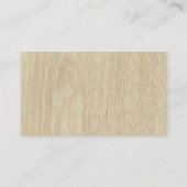 Carte de visite de retrait de la broyage de la tig (Dos)