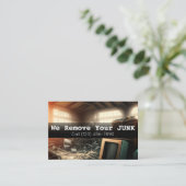 Carte de visite de retrait de la soute résidentiel (Debout devant)