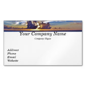 Carte de visite de retraite de Sunset (devant)