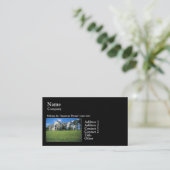 Carte de visite de rêve américain (Debout devant)