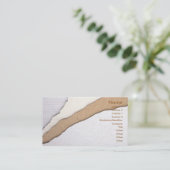 Carte de visite de revêtement en plâtre (Debout devant)