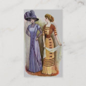 Carte de visite de robes vintages (Dos)