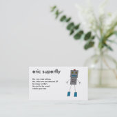 Carte de visite de robots (Debout devant)