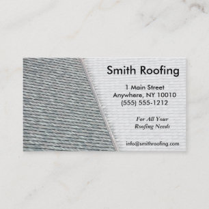 Carte de visite de Roofing Company