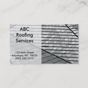 Carte de visite de Roofing Company
