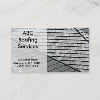Carte de visite de Roofing Company