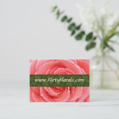 Carte de visite de rose de rose (Debout devant)