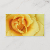 Carte de visite de rose jaune (Dos)