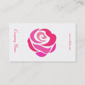 Carte de visite de roses de cerveau… (Dos)