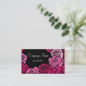 Carte de visite de roses vintages (Debout devant)