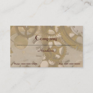 Carte de visite de rouages