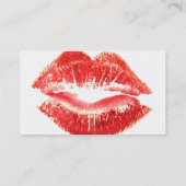 Carte de visite de rouge à lèvres (Dos)