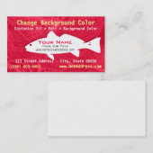 Carte de visite de rougets communs (Devant / Derrière)