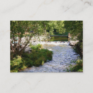 Carte de visite de ruisseaux