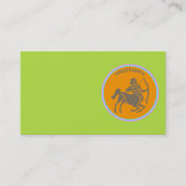 Carte de visite de Sagittarius (Devant)