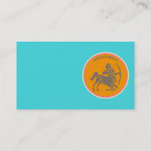 Carte de visite de Sagittarius (Dos)