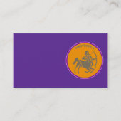 Carte de visite de Sagittarius (Devant)
