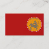 Carte de visite de Sagittarius (Dos)