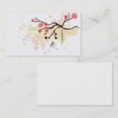 Carte de visite de Sakura (Devant / Derrière)