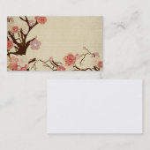 Carte de visite de Sakura (Devant / Derrière)