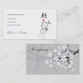 Carte de visite de Sakura (Devant / Derrière)