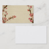 Carte de visite de Sakura (Devant / Derrière)