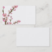 Carte de visite de Sakura (Devant / Derrière)