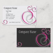 Carte de visite de salon (Devant / Derrière)