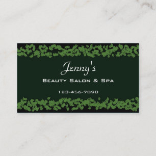 Carte de visite de salon