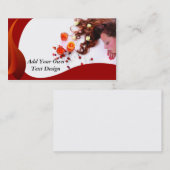 Carte de visite de salon (Devant / Derrière)