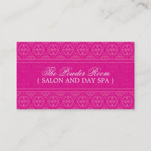 Carte de visite de salon (Devant)