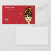 Carte de visite de salon (Devant / Derrière)