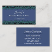 Carte de visite de salon (Devant / Derrière)