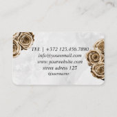 Carte de visite de salon Artiste Nails (Dos)