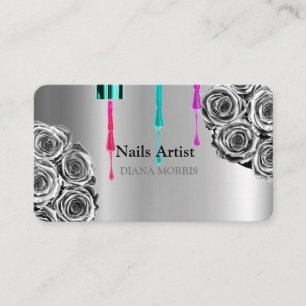 Carte de visite de salon Artiste Nails