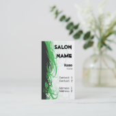 Carte de visite de salon - customisé (Debout devant)