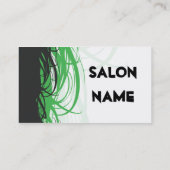Carte de visite de salon - customisé (Dos)