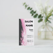 Carte de visite de salon - customisé (Debout devant)