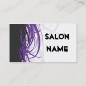 Carte de visite de salon - customisé (Dos)