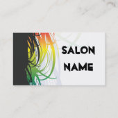 Carte de visite de salon - customisé (Dos)