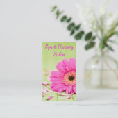 Carte de visite de salon de beauté (Debout devant)